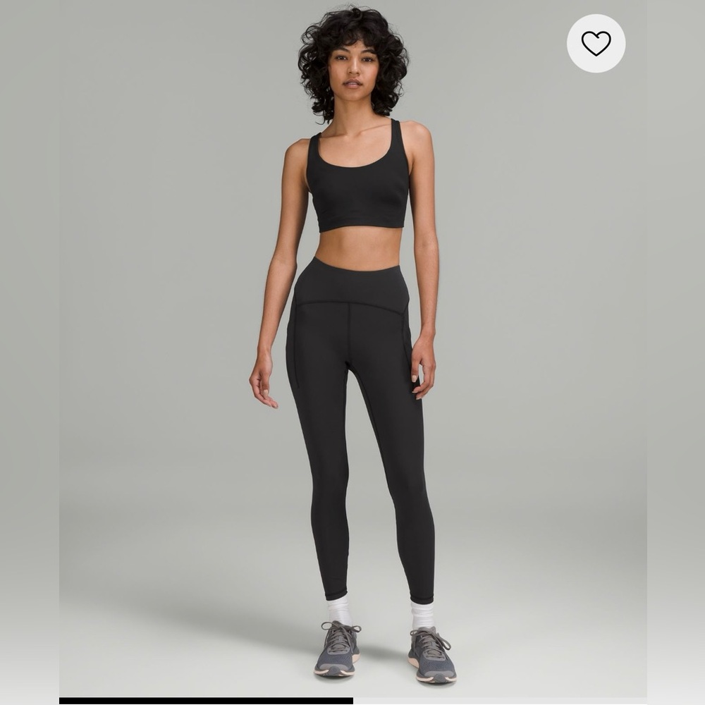 Lululemon Power Thru Tight 25” Leggings Size 4 Black